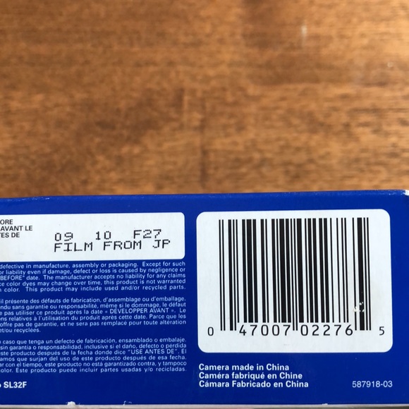 Polaroid Fun Shooter w Bonus Goggles ~ waterproof / disposable Camera - Picture 11 of 11